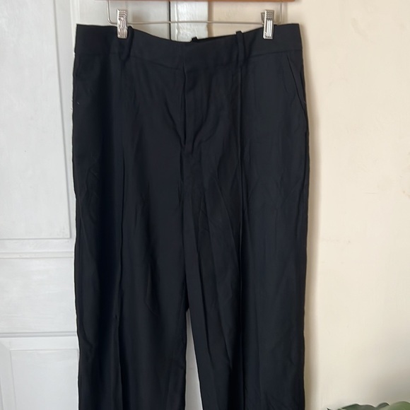 J.Crew Full-length wide-leg tuxedo pant in Italian wool - Picture 5 of 11